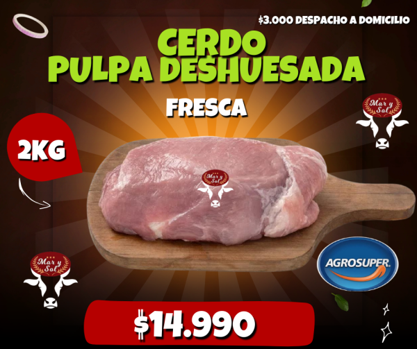 PULPA DESHUESADA CERDO