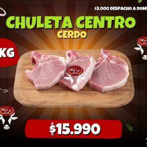 Chuleta centro 3 KG