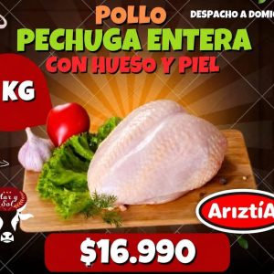 3KG PECHUGA ENTERA